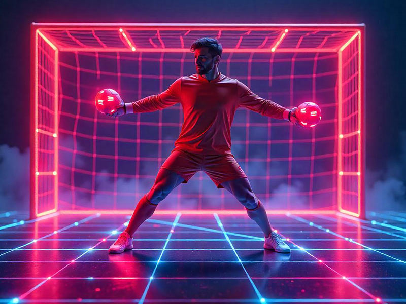 道心破碎！队友＆自己失误后门将离场放弃比赛！